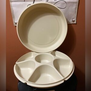 Vintage Tupperware Veggie Tray